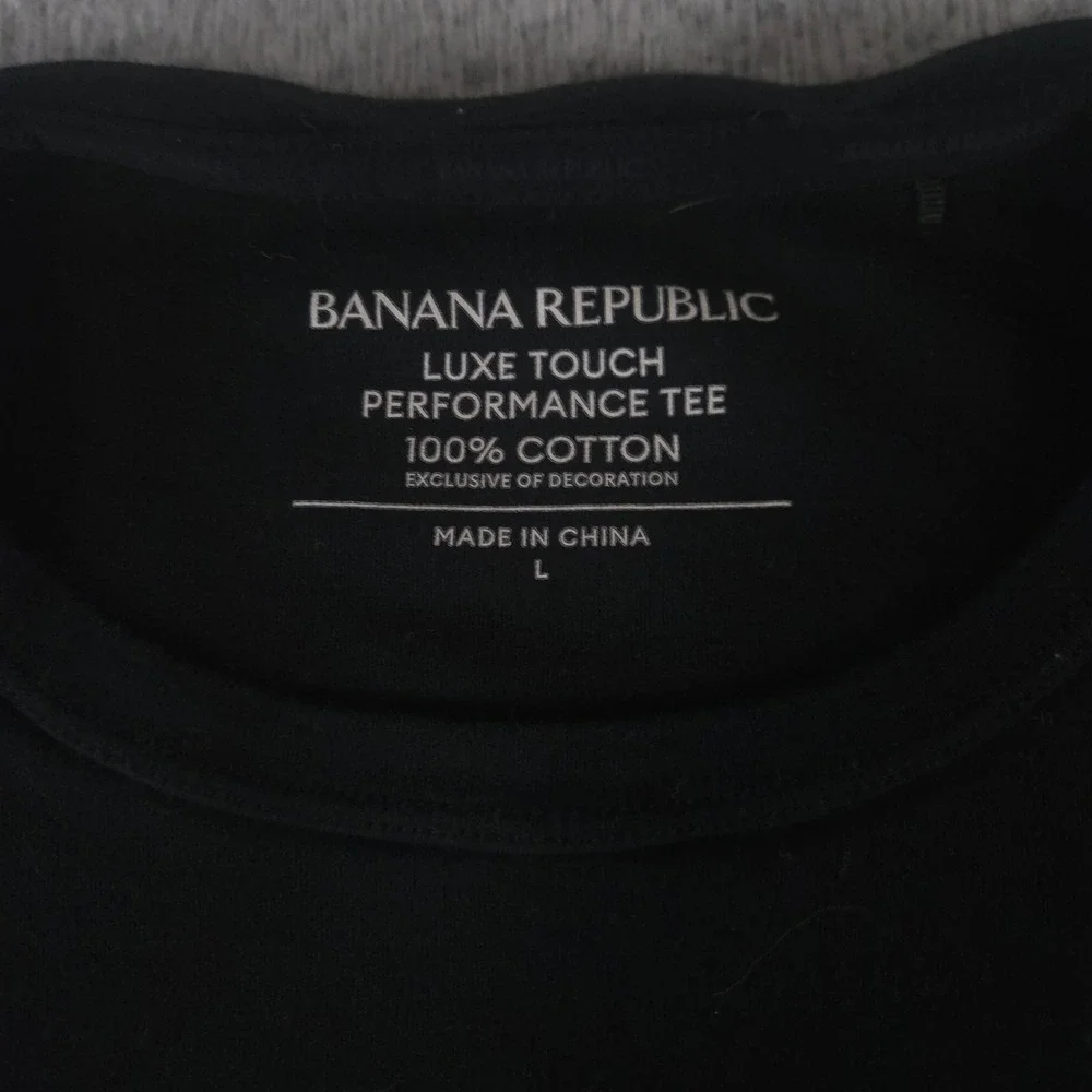 LOT OF 3 Banana Republic Shirt Men L Multi Luxe Touch Waffle Premium Wash Cotton